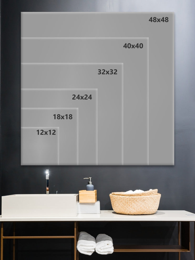 "Laundry Symbols Guide" Framed Painting Print, 12x12