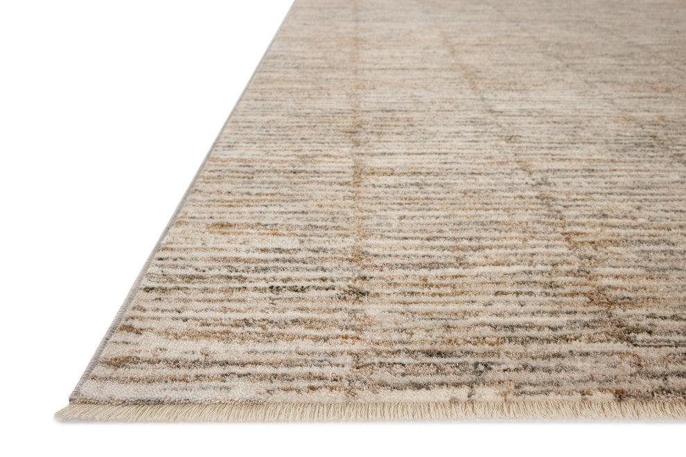 Loloi Nellie Beige / Fog 6''-3" x 9''-6" Area Rug