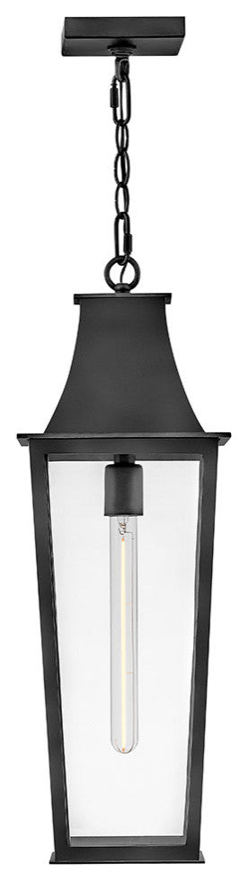 Hinkley Georgetown Large Hanging Lantern, Black