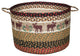 Moose/Pinecone Printed Utility Basket 17"x11"