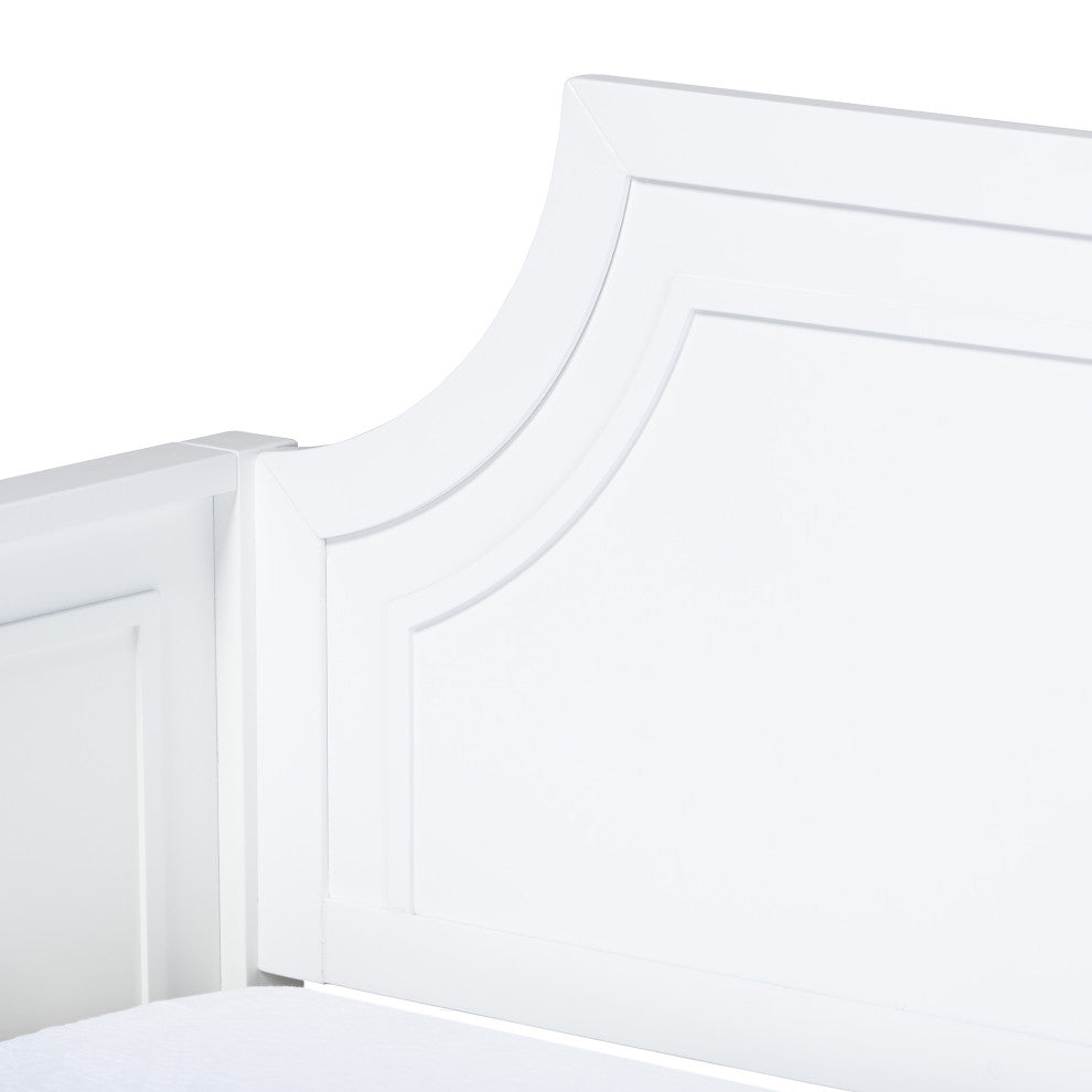 Mariana Classic and Traditional White Finished Wood Full Size Daybed