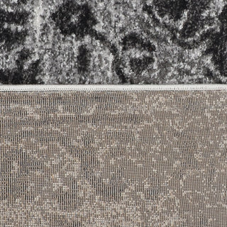 MACHINE MADE HEATSET POLYPROPYLENE AREA RUGS -Silver Color,Contemporary Design, [Rectangle] 5'x8'