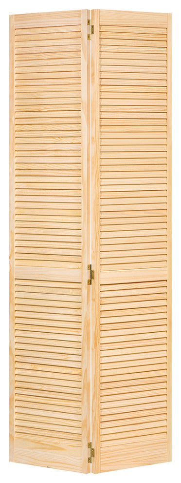Closet Door, Bi-fold, Kimberly Bay Traditional Louver-Louver Clear, 80x32