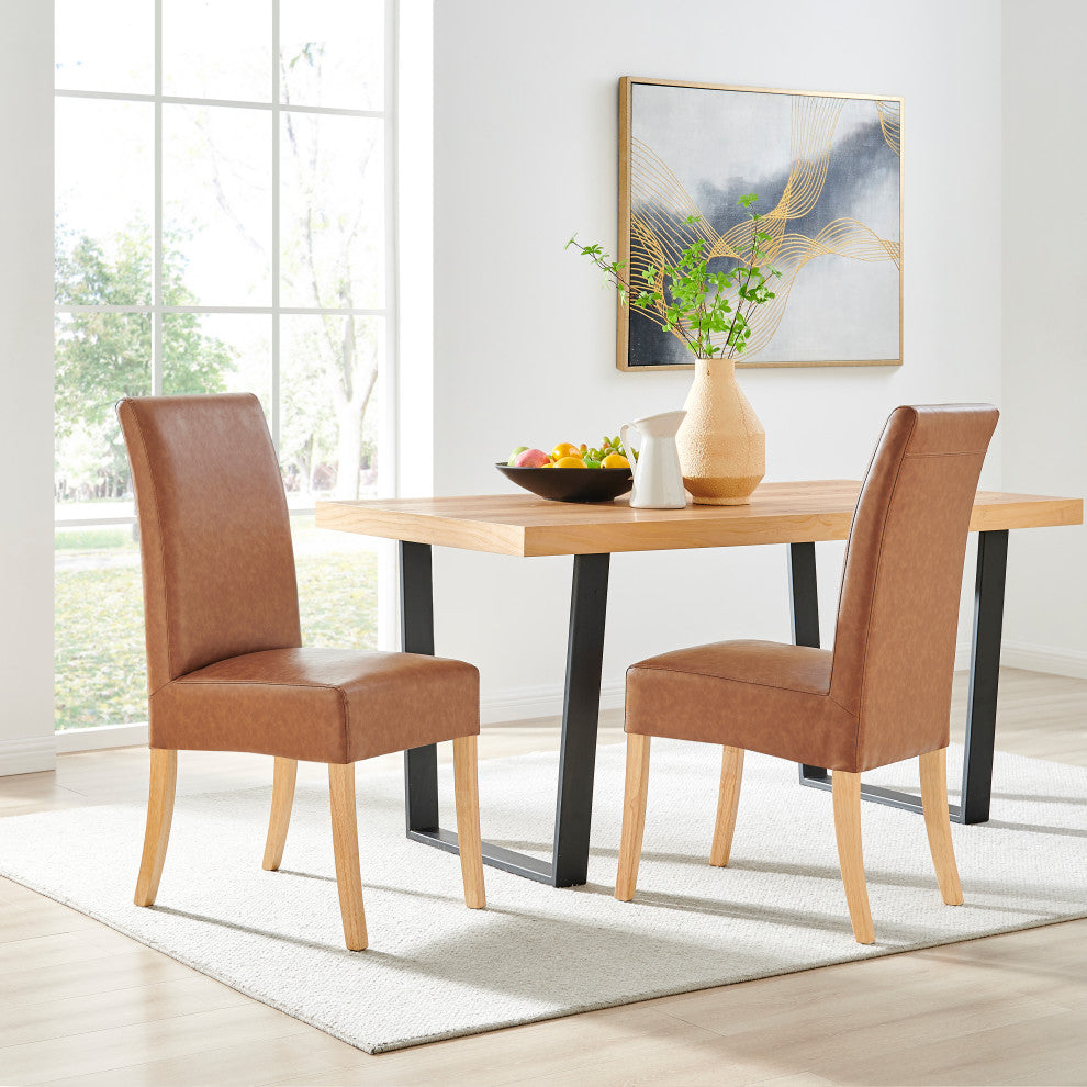 Valencia Dining Side Chair, Vintage Cider, Pu
