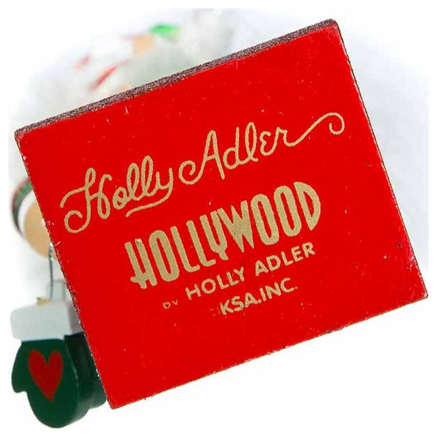 Kurt Adler 12" Hollywood Snowman Hat Nutcracker