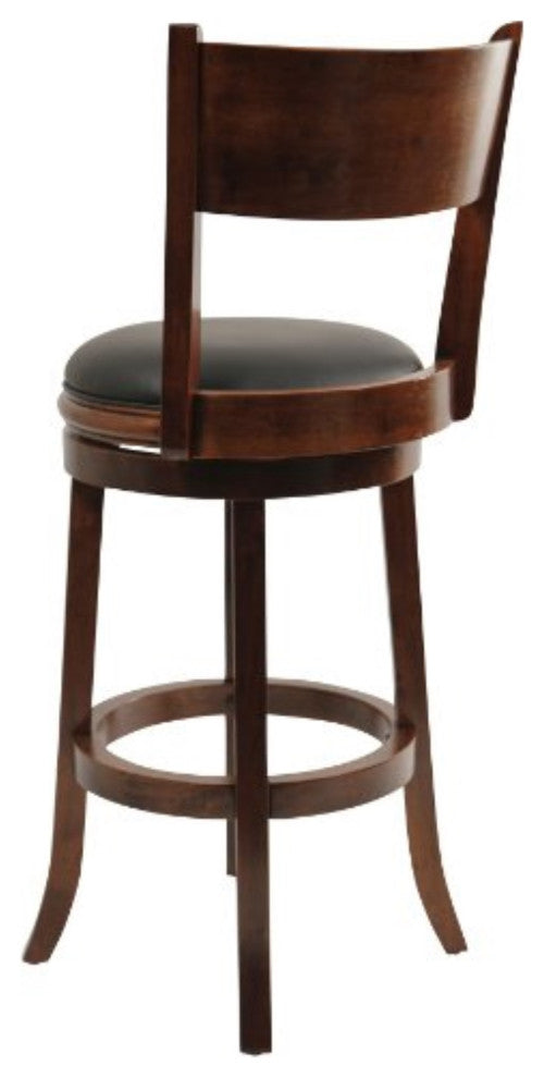 29" Palmetto Swvl Stool, Walnut