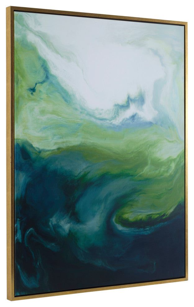 Uttermost - 32367 - Wall Art - Serene Green - Solid Wood