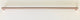 Rose Gold Square Bar Pull Cabinet Handle Stainless 1/2" Thickness Lifetime Warra, 24" Center to Center