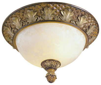 Savannah Ceiling Mount, Venetian Patina