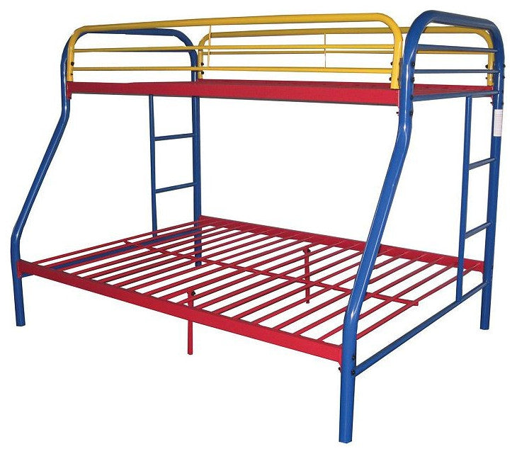 Colorful  Twin Over Full Size Bunk Bed