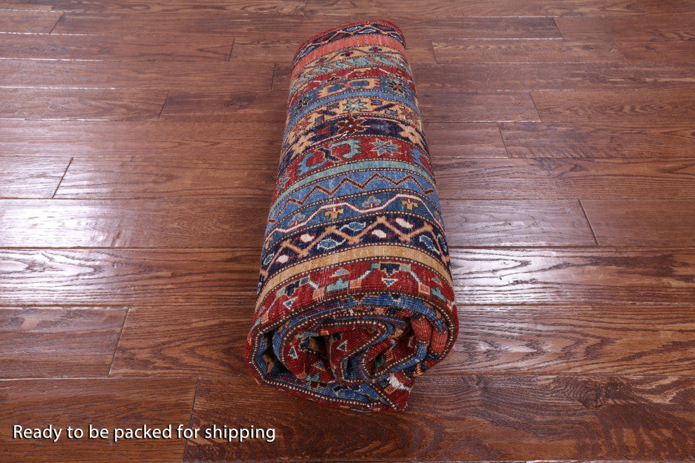 5' 3" X 7' 11" Handmade Shall Persian Gabbeh Rug Q11151
