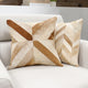 Safari Cowhide L. Brown/Ivory Decorative Pillow