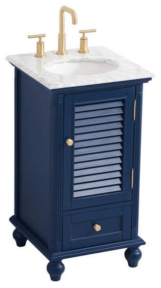 Home Living 19" Single Bathroom Vanity, Blue