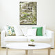 Bamboo Abstract II Canvas Wall Art