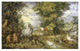 "The Animals Approaching the Ark" Paper Print by Jan Brueghel the Elder, 24"x16"