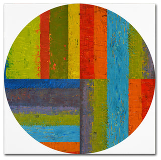 Michelle Calkins 'Round' Canvas Art, 14x14