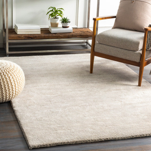 Surya Parma PMA-2303 9'x12' Rug, Light Gray/White