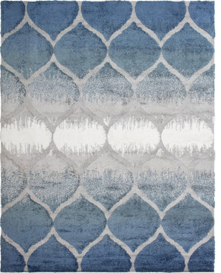 Noori Rug High-low Theron Blue/Grey Rug