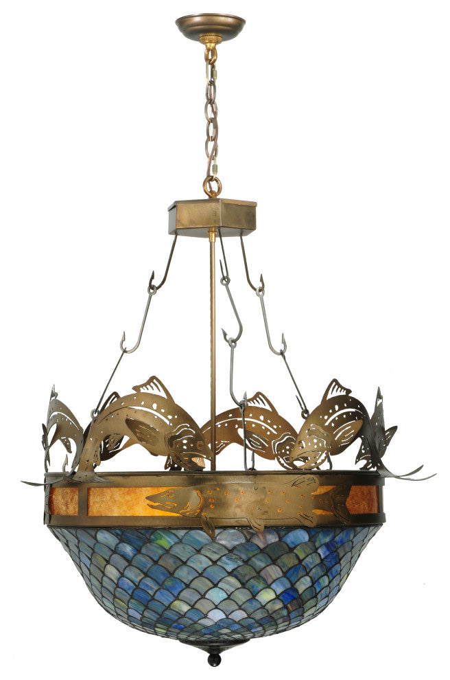 30W Catch of the Day Fishscale Inverted Pendant