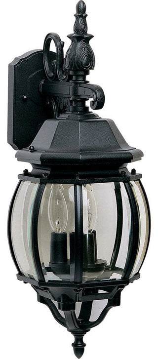 Maxim Lighting Crown Hill 3-Light Outdoor Wall Lantern Black - 1034BK