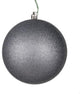 Vickerman N590725DG 2.75" Limestone Glitter Ball Drilled, 12/Bg
