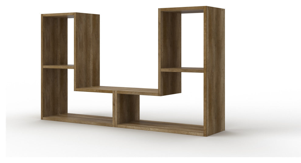 LIANA Modular Bookcase, Oak Country