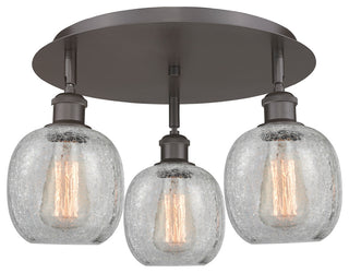 Innovations Belfast 3 17.75" Flush Mount Oil Rubbed Bronze