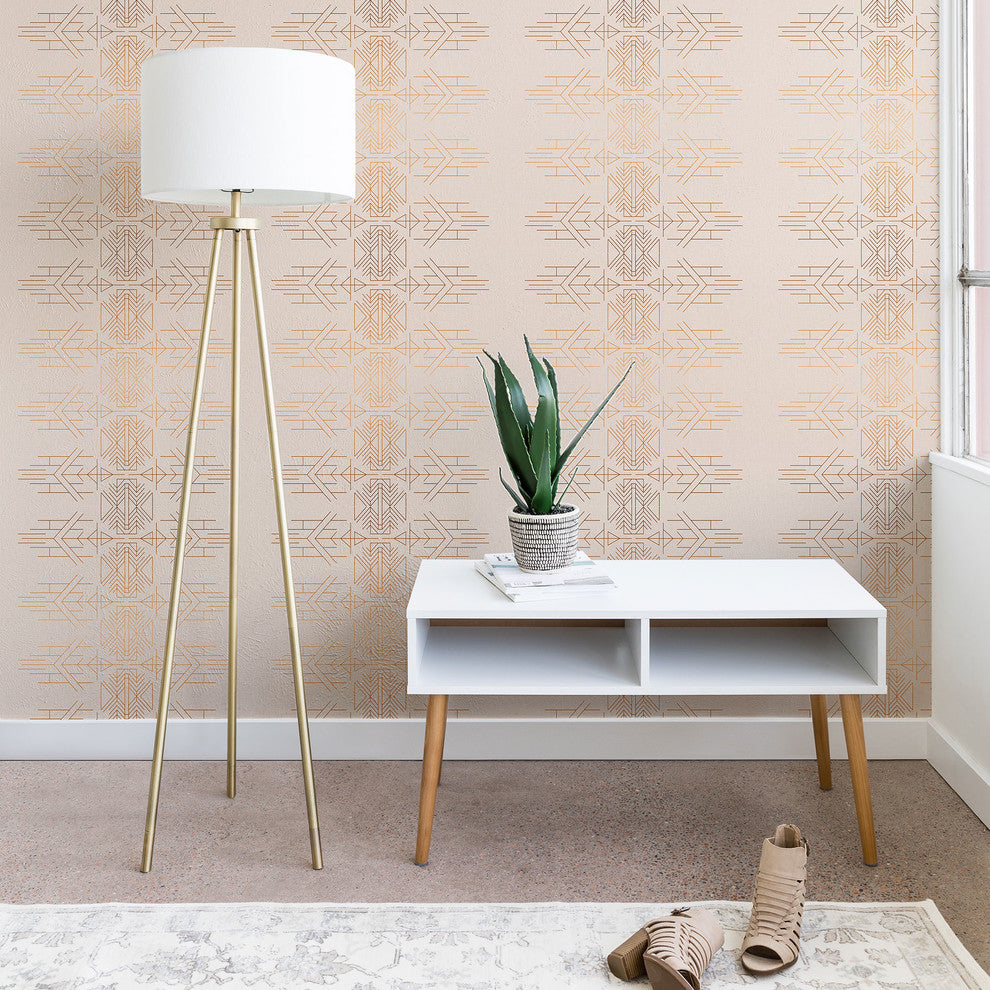 Deny Designs Holli Zollinger ESPRIT Wallpaper, Pink, 2'x4'