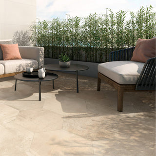 Argillos Hex Arena Porcelain Floor/Wall Tile