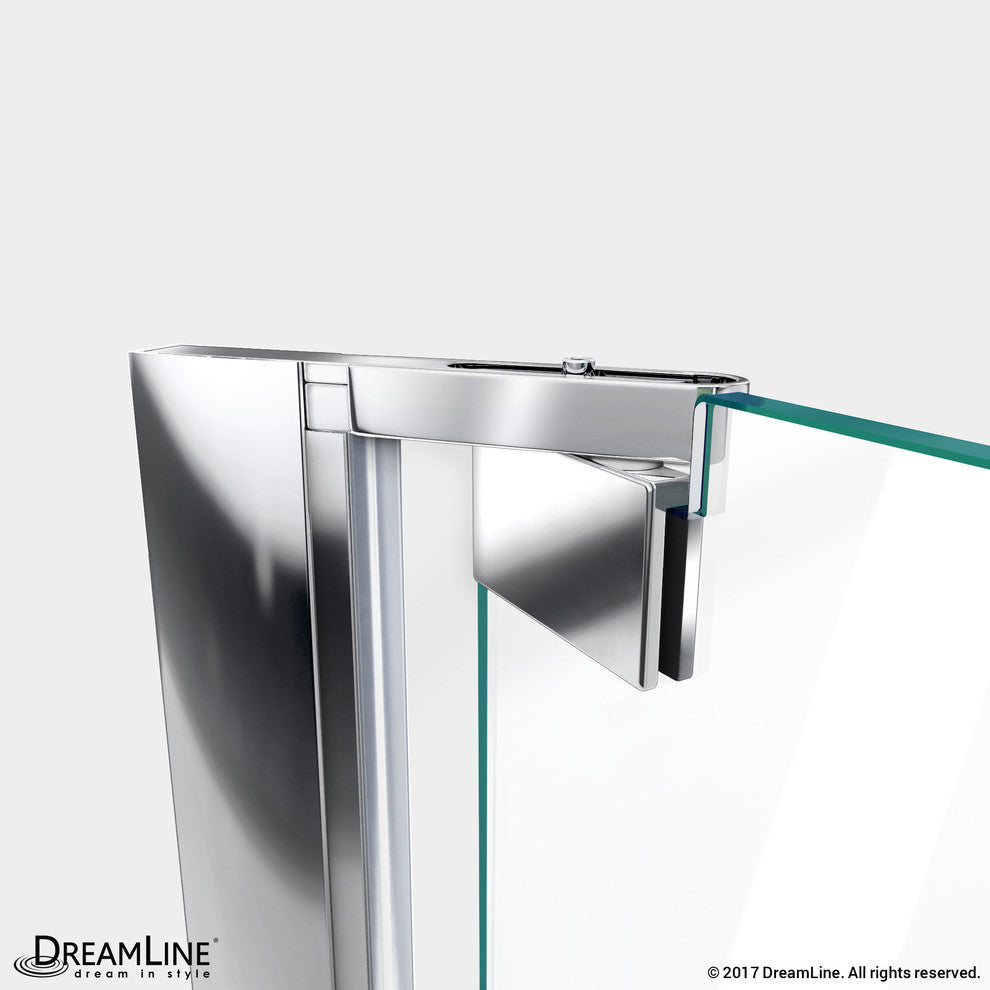 DreamLine Elegance 28.75"-30.75"x72" Pivot Shower Door, Oil Rubbed Bronze
