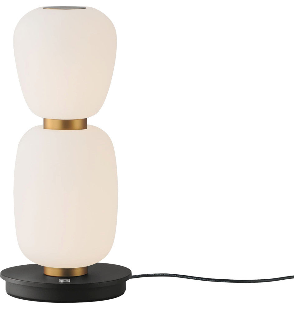 ET2 E25166-92 Soji 13" Tall Buffet Specialty Lamp - Black / Gold