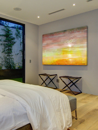 "Breaking Dawn" Print on Canvas, 36"x24"