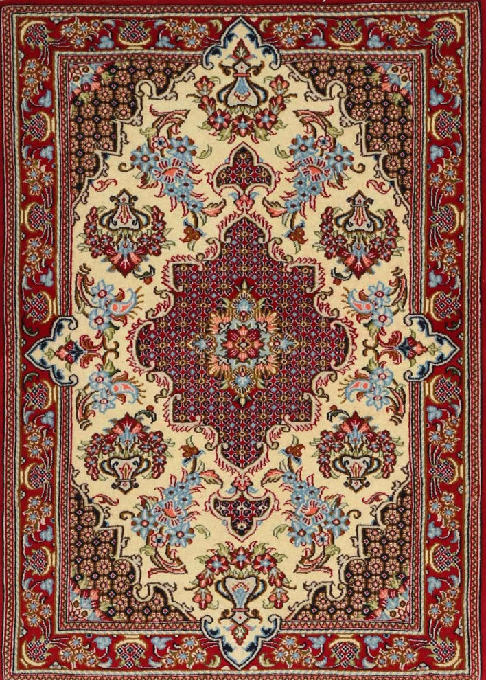 Ahgly Company Indoor Rectangle Traditional Area Rugs, 6' x 9'