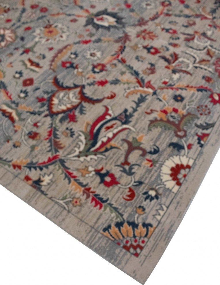 Noori Rug Distressed Lizabeth Beige/Grey Runner