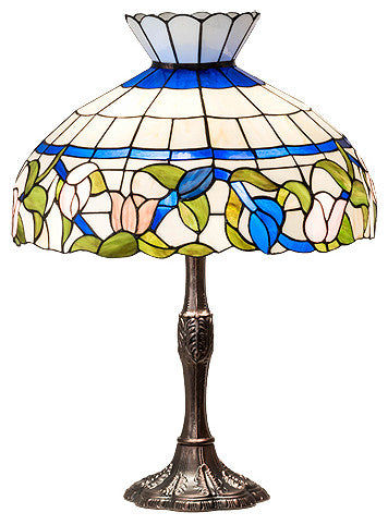 Meyda Lighting 232796 26" High Rose Vine Table Lamp