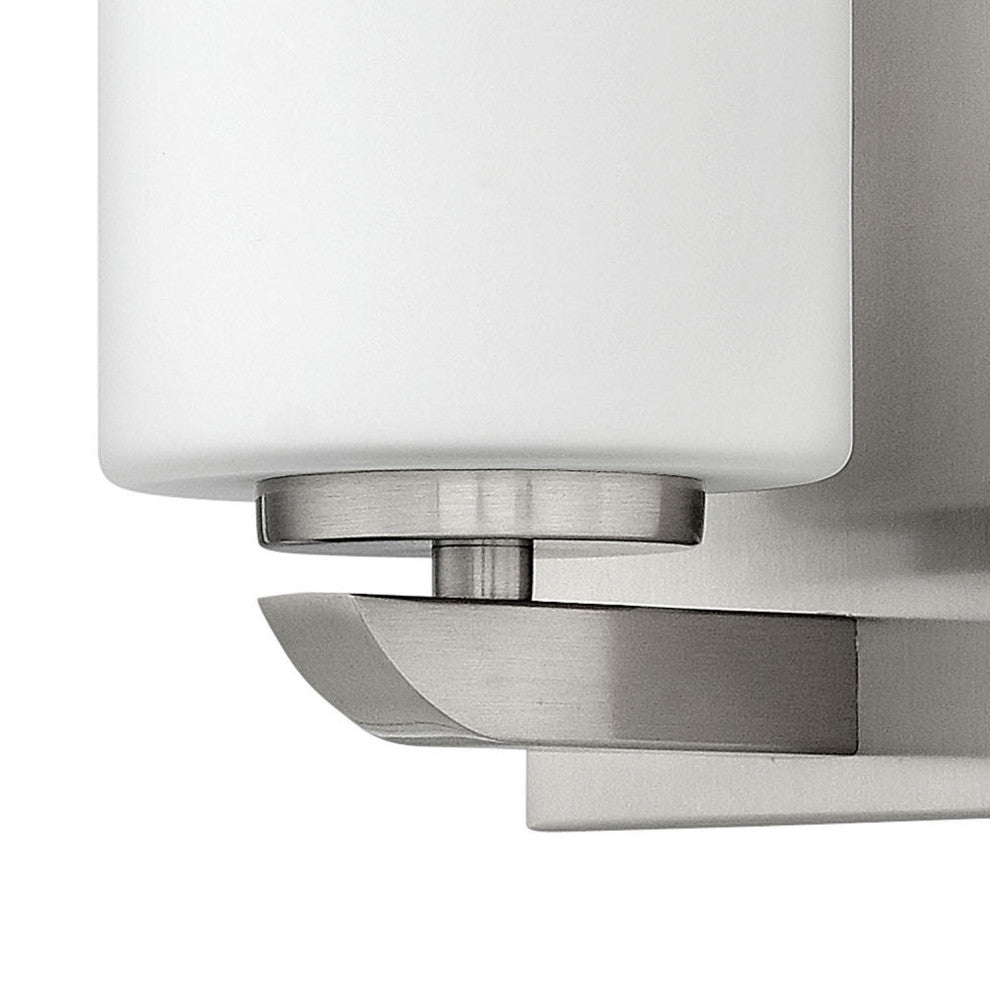 Hinkley Kyra Small Single Light Vanity, Brushed Nickel