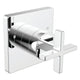 Speakman Lura Transfer Valve Trim, Polished Chrome