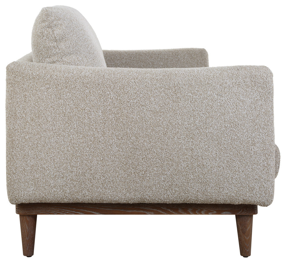 Uttermost Freefall Gray Ceruse Sofa