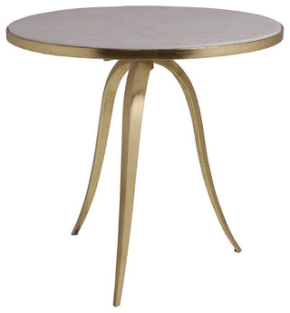 Crystal Stone Round End Table