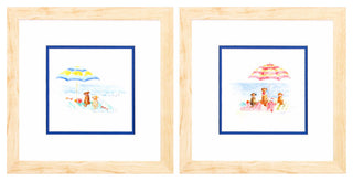 Dog Days of Summer Wall Art, 2-Piece Set