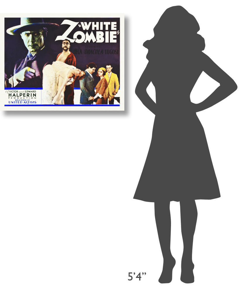 "White Zombie" Stretched Canvas Giclee by Hollywood Photo Archive, 30"x24"