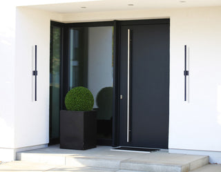 ET2 E41344 Alumilux 51" Tall LED Outdoor Wall Sconce - Satin Aluminum