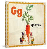 "Gnomes" Painting Print on Canvas by Curtis