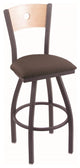 Holland Bar Stool, 830 Voltaire 36 Bar Stool, Pewter Finish