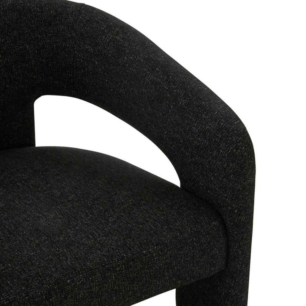 Safavieh Couture Roseanna Modern Accent Chair, Black