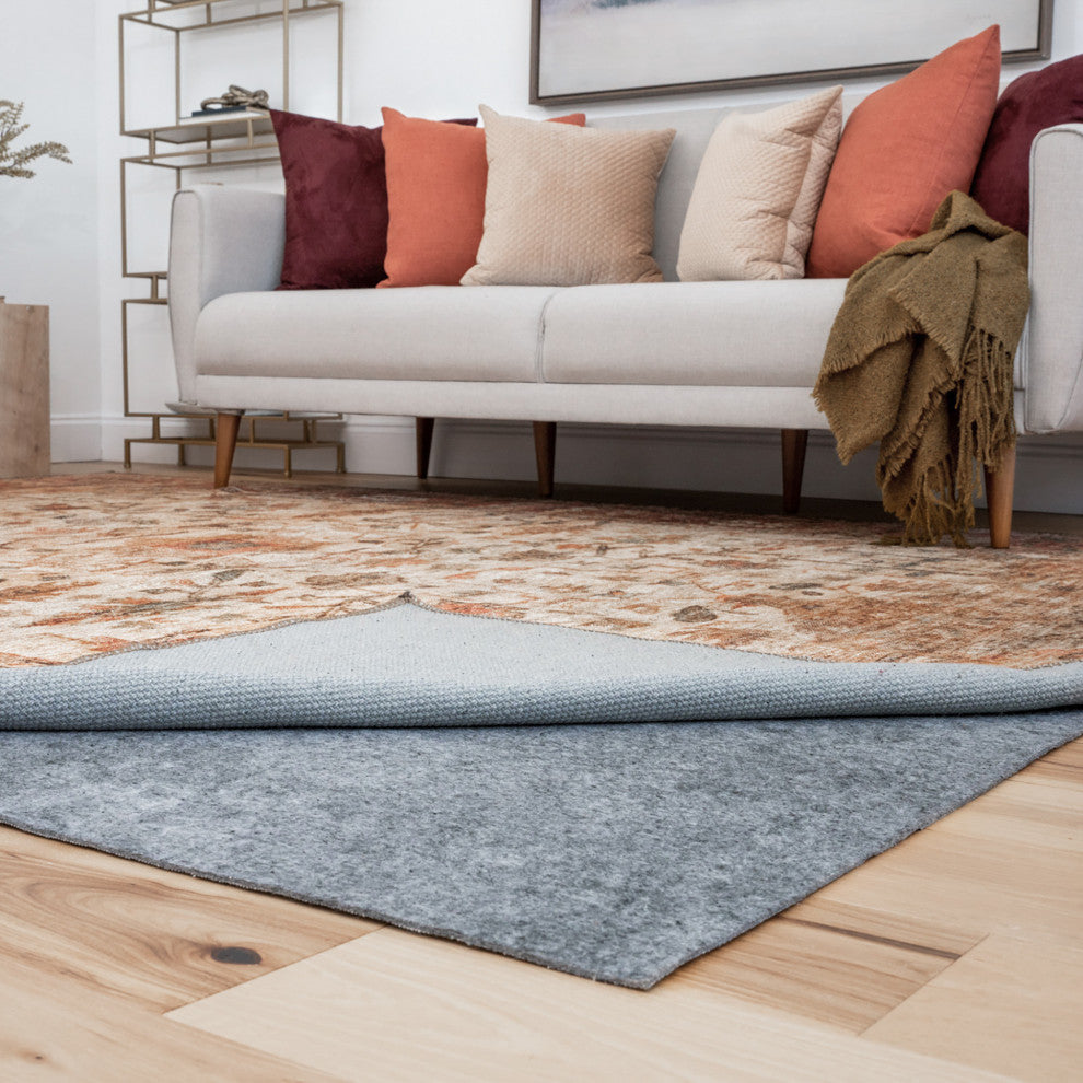 Gatto Felt Solid Area Rug Pad, Gray, 2'' X 6''11''''