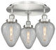 Innovations Lighting 916-3C-10-18 Geneseo Flush Geneseo 3 Light - Satin Nickel