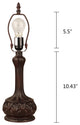 Liaison Tiffany-Style 1-Light Victorian Table Lamp 12" Shade