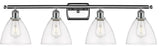 Innovations 516-4W-PC-GBD-752 4 Light Bath Vanity Light, Polished Chrome