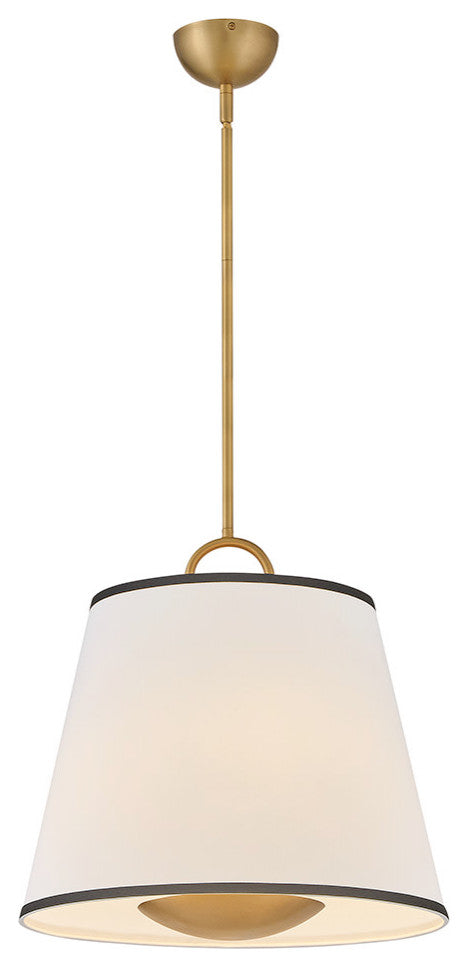 Hinkley Sonia Large Pendant, Lacquered Brass